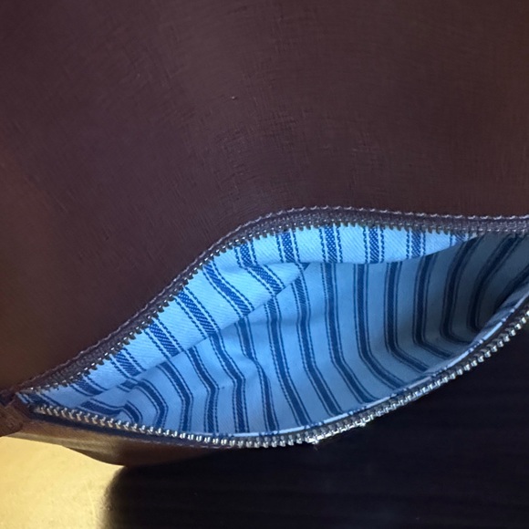 Dooney & Bourke Saffiano Dark Brown Bucket Bag - Picture 12 of 12